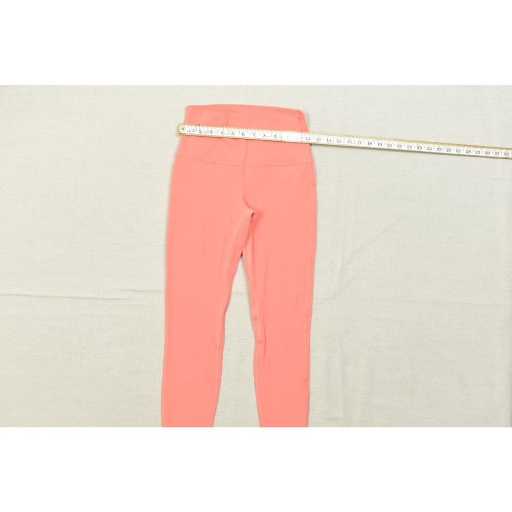 Lululemon Align High-Rise Pant 25" Size 6 Guava Pink Yoga Leggings Nulu - Picture 3 of 8